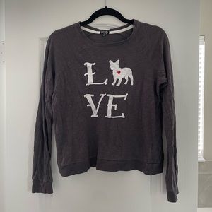 Frenchie Love Loungewear Top
